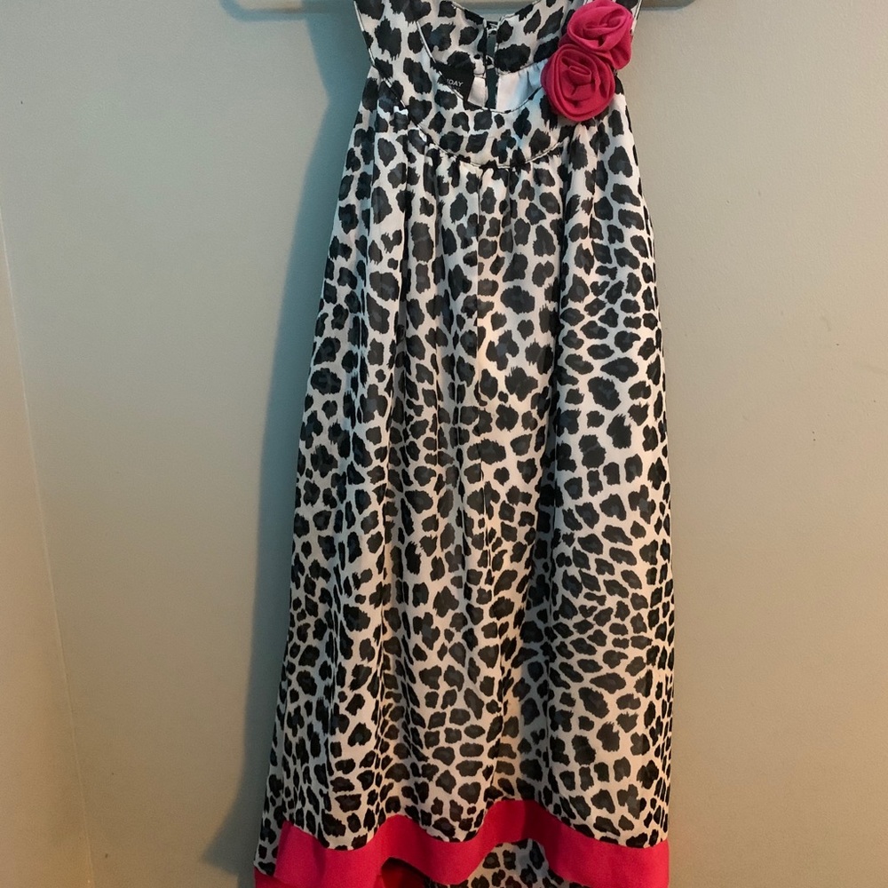 Cheetah print dress